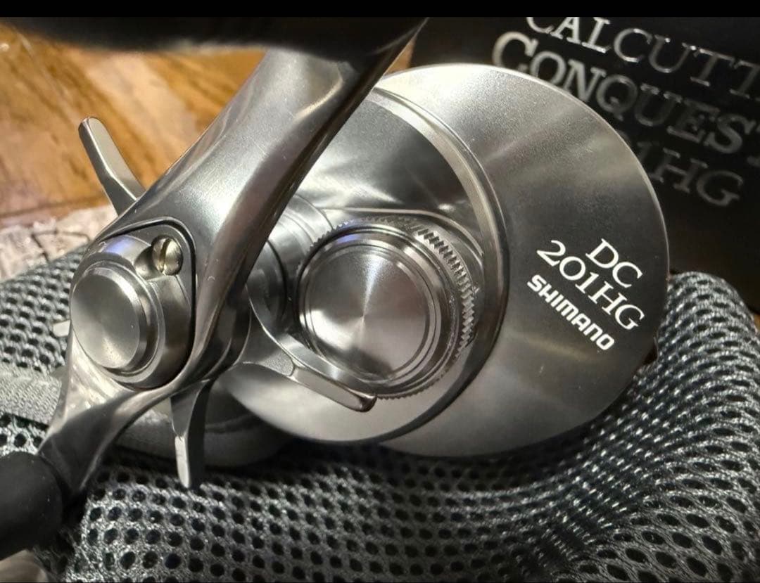 SHIMANO カルカッタコンクエストDC 201HG ベイトリール シマノ 左