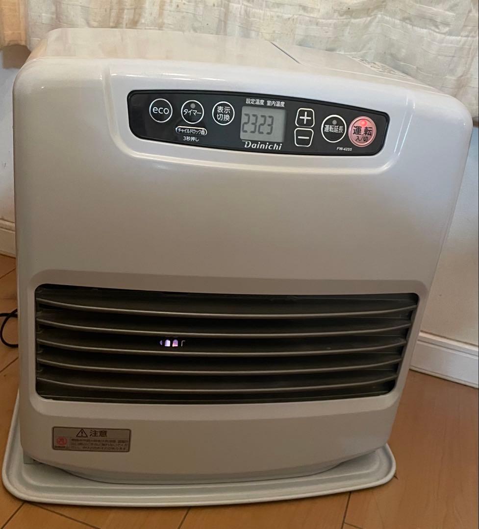 ダイニチ FW-42S5 2024年製石油ファンヒーター美品3年 保証残 箱あり