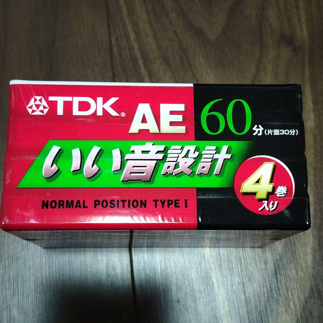 TDK AE-60　4巻入り×16　カセットテープ