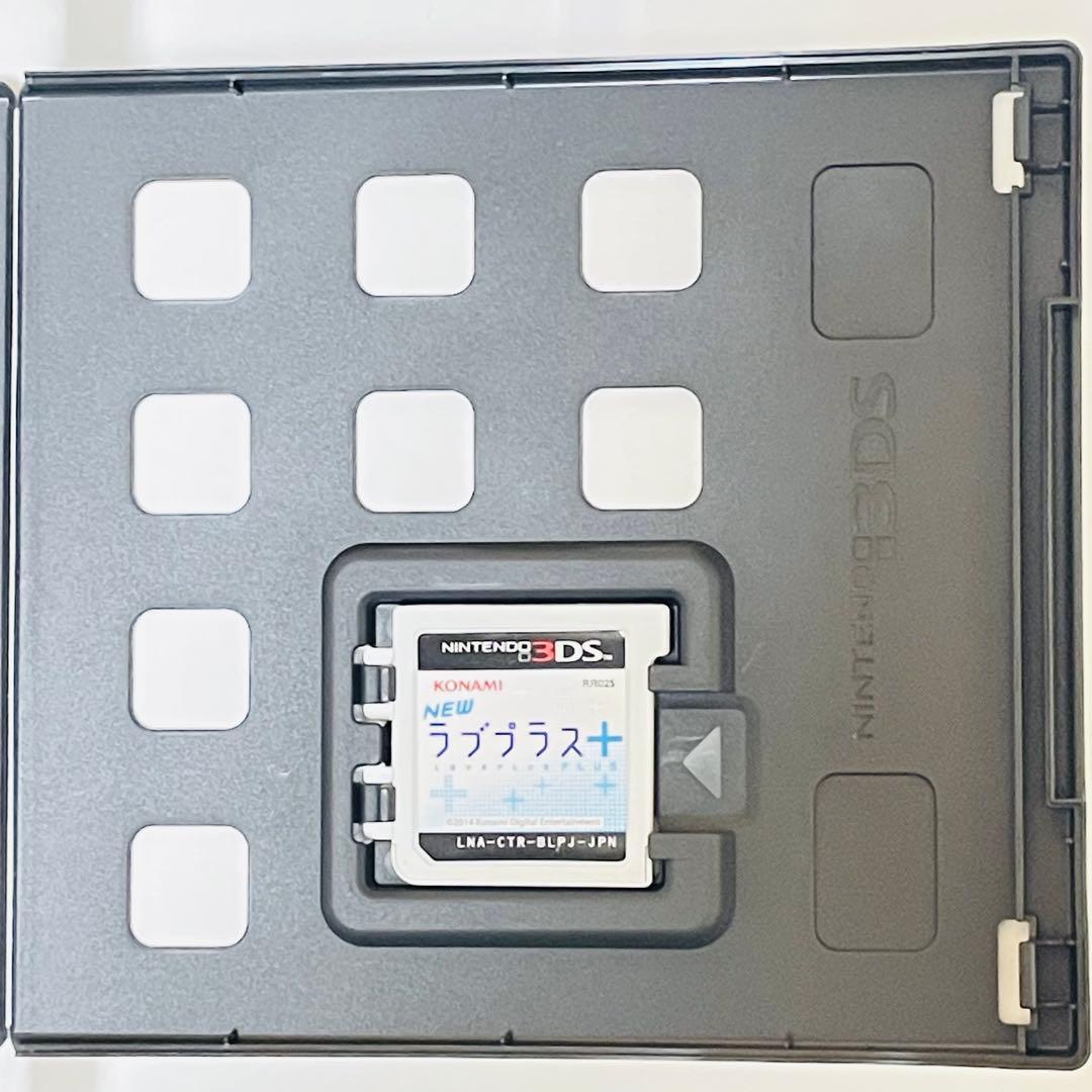未使用品級 ／ 動作確認済み 3DSソフト NEW ラブプラス+ ケース付