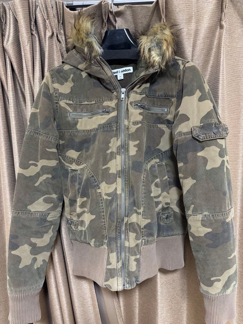 Jaded London 迷彩柄 ミリタリージャケット XS
