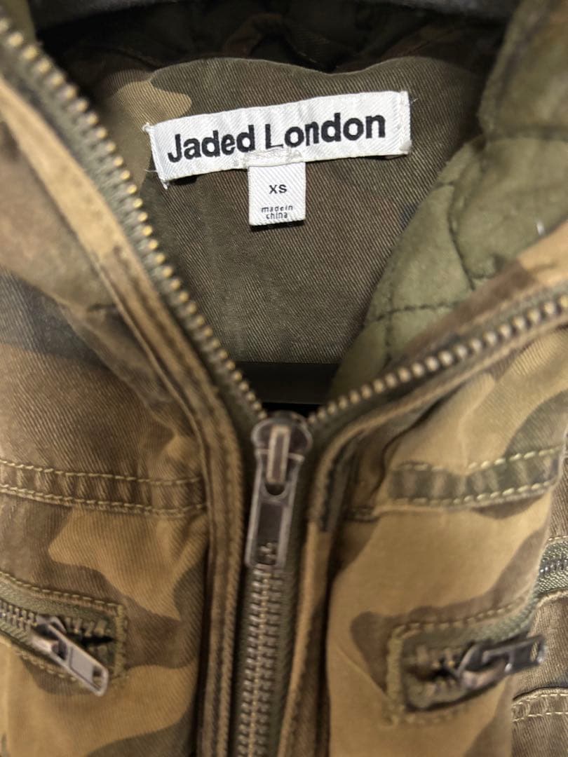 Jaded London 迷彩柄 ミリタリージャケット XS