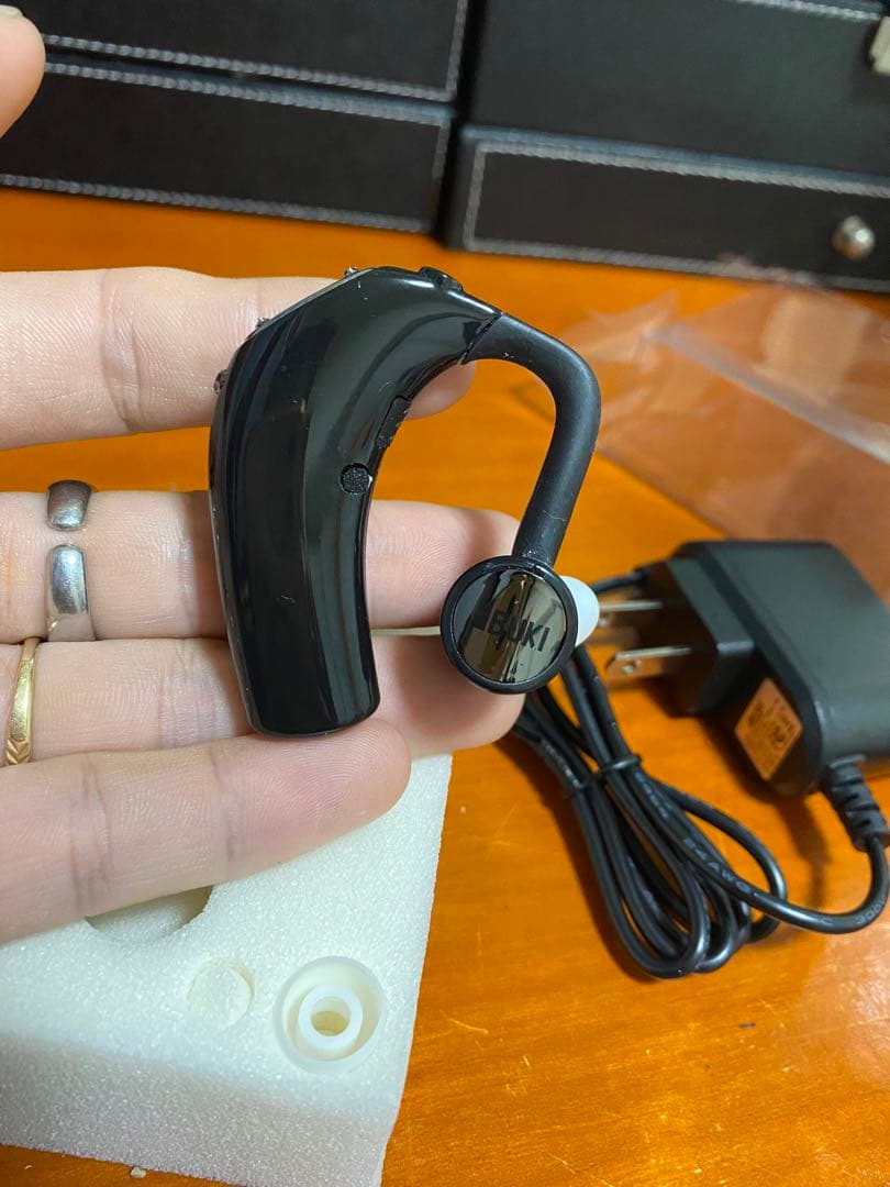 伊吹電子 音声拡聴器 骨伝導耳掛け式 ボン・ボイス 右耳用