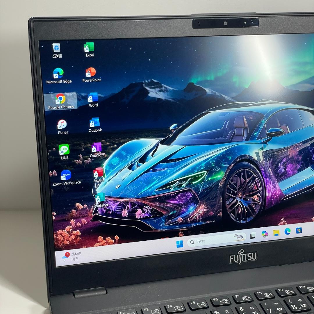 第10世代i7 富士通 U9310 ノートPC メモリ16GB SSD 薄型軽量