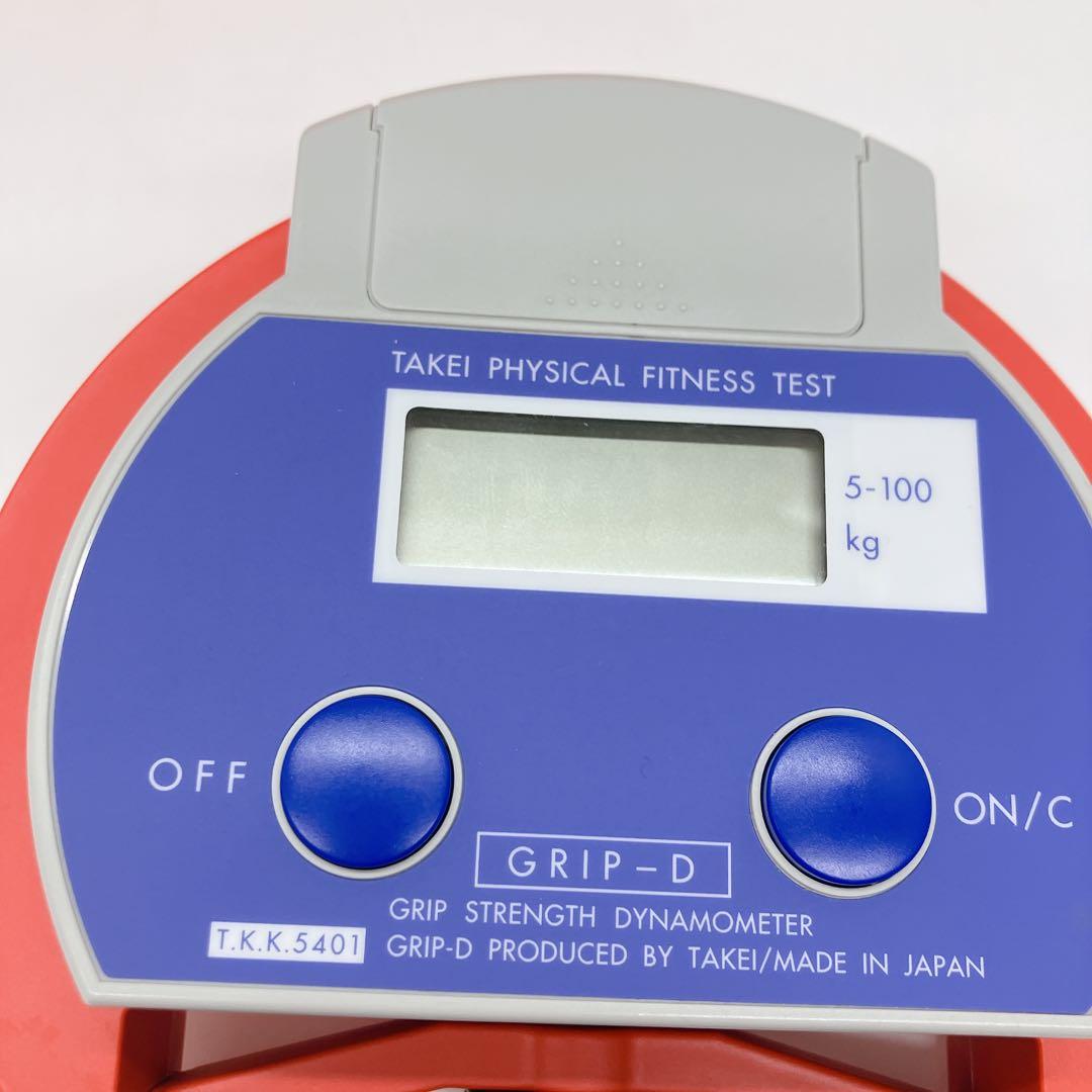 デジタル握力計　グリップＤ　TKK-5401　竹井機器工業