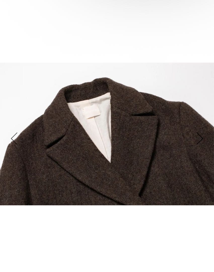 リエルリシェrielleriche Wool Jacket Coat:Brown