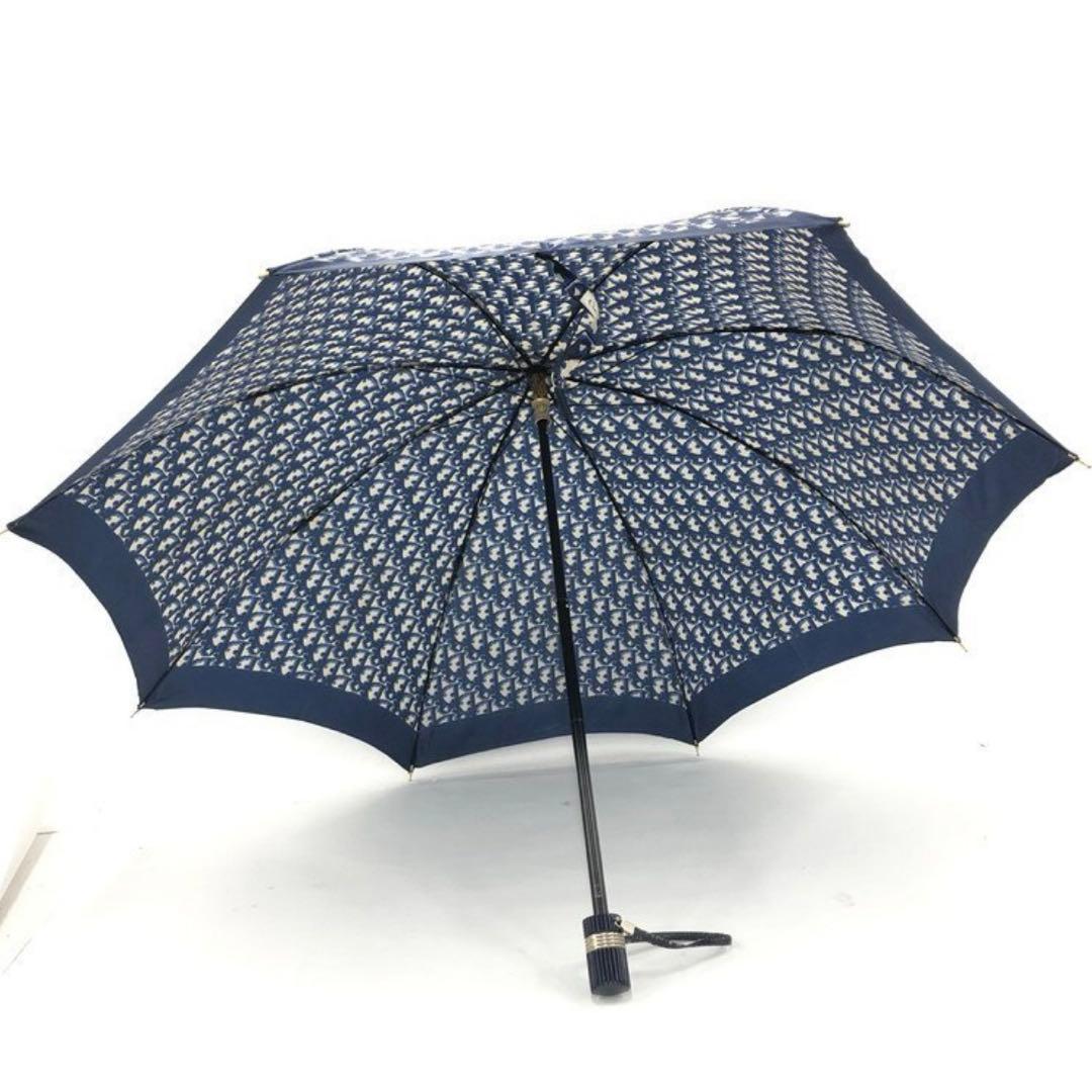 希少品♡Christian Dior✨ディオール　トロッター　折り畳み傘　紺色