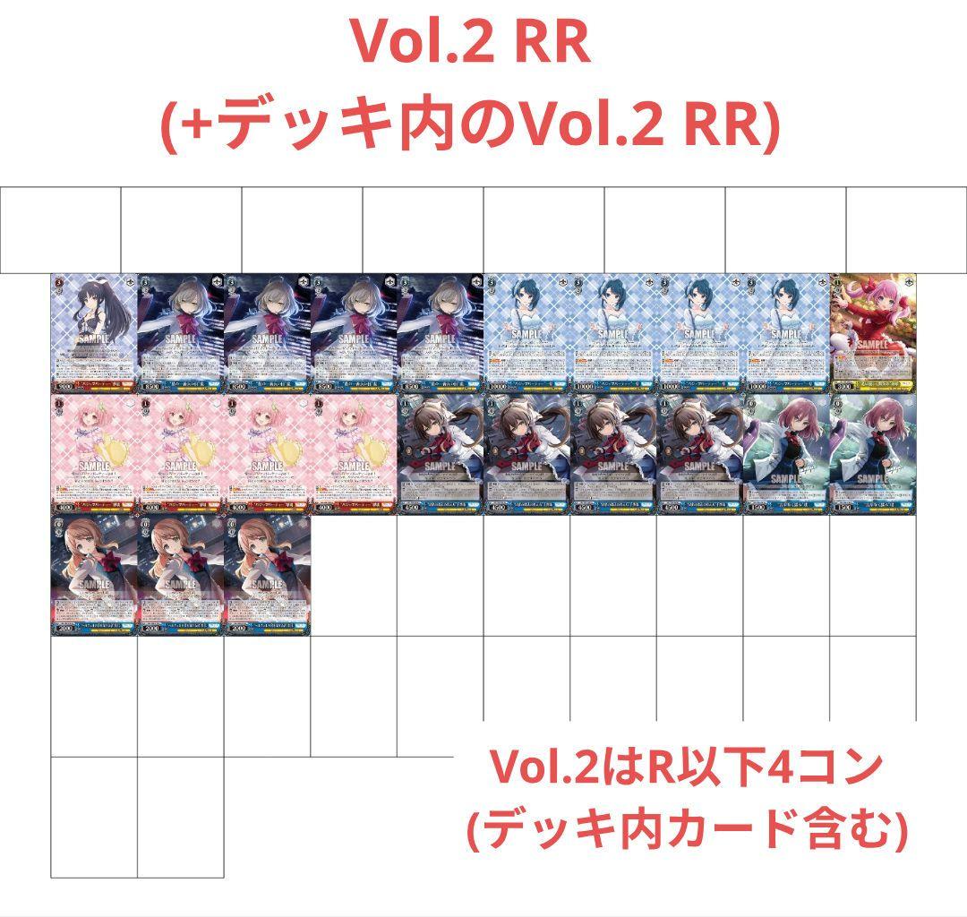 【ヴァイス】アサルトリリィ 8枝 デッキ パーツ 4コン等 まとめ売り