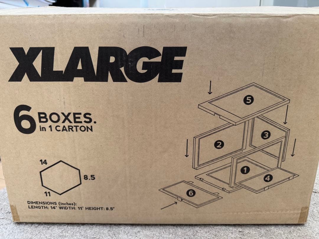XLARGE TOWER BOX 5個セット