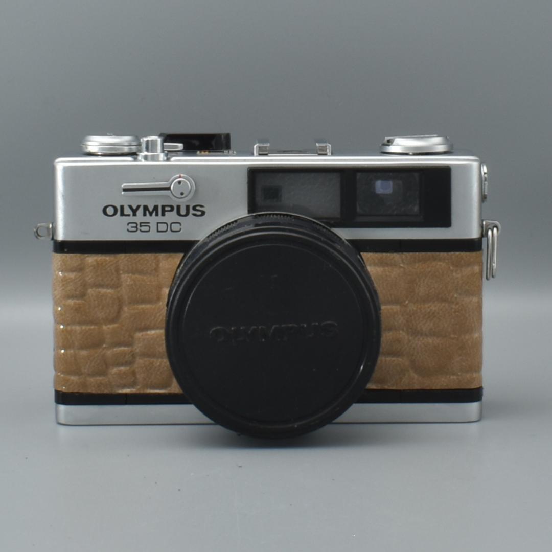 整備済 Olympus 35 DC ベージュ 外装リメイク 動作OK