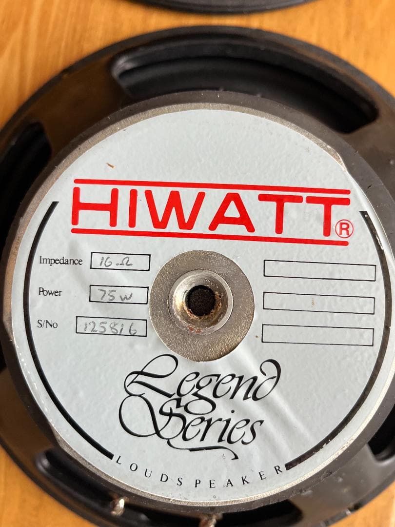 ハイワットスピーカー 2個セット 12インチ　16オーム