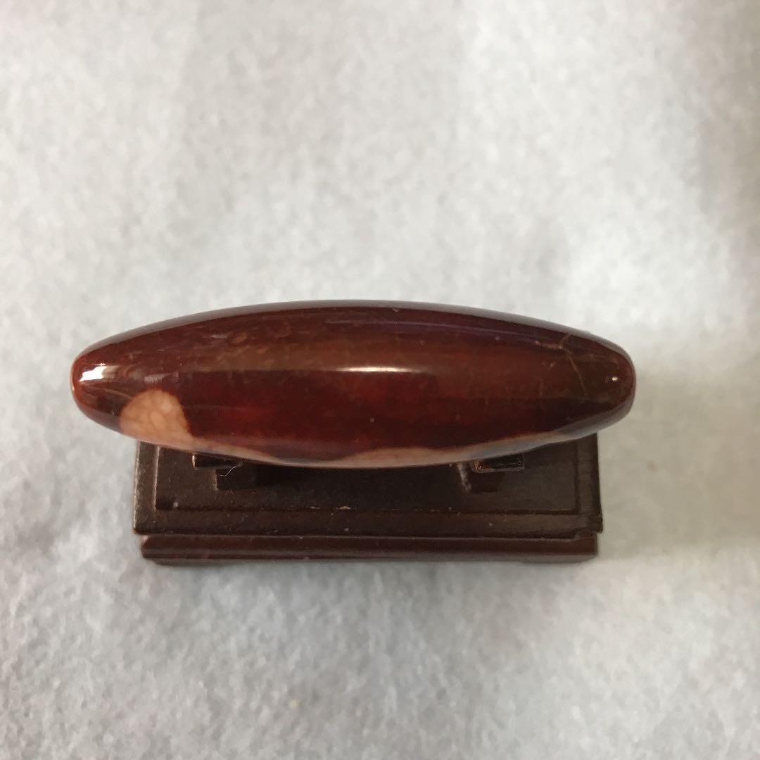 超激レア‼︎ 赤龍紋　平型　弁財天天珠 ガネさん