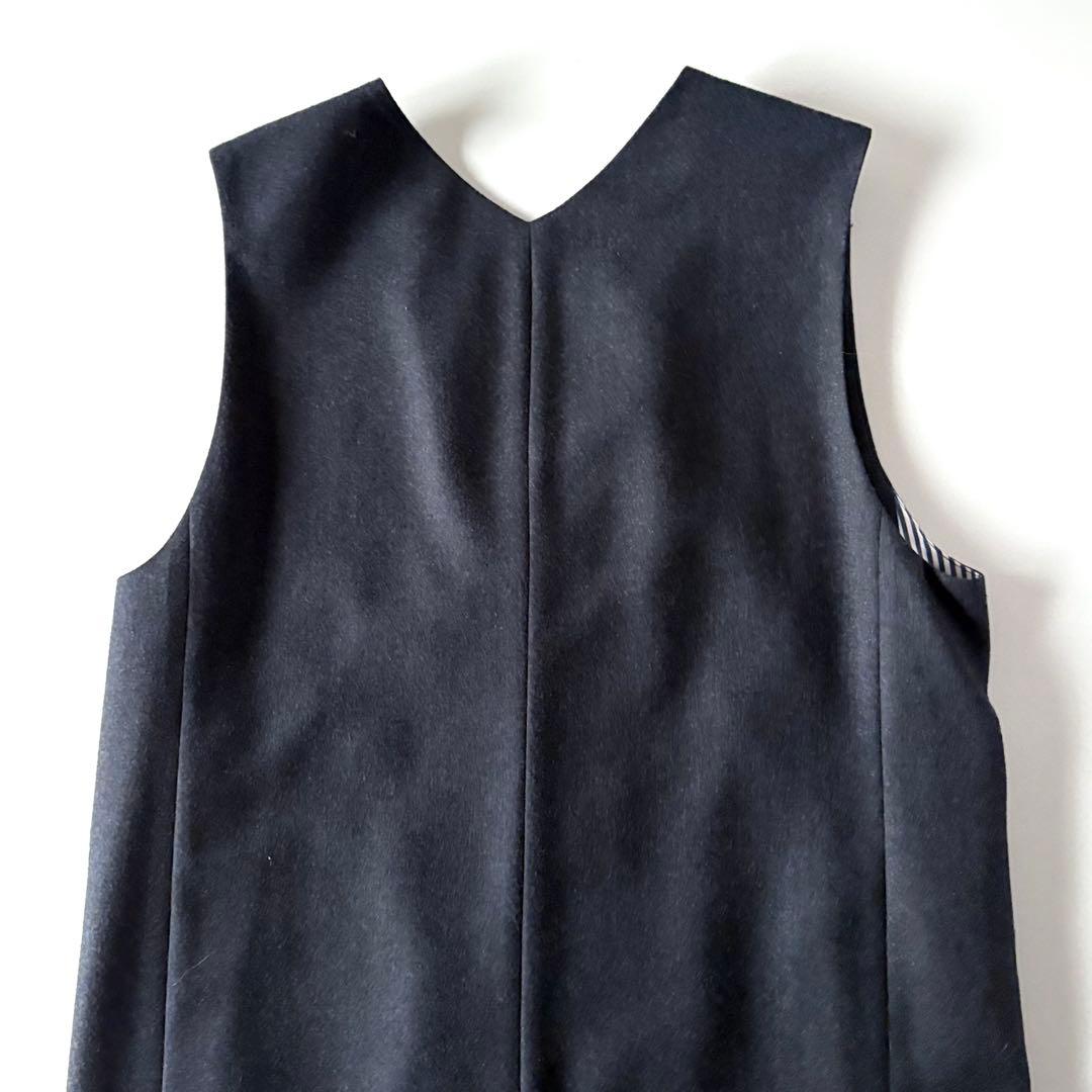 極美品　定価34,100円　ヒューマンウーマン　2WAY　ジップジレ　ワンピース