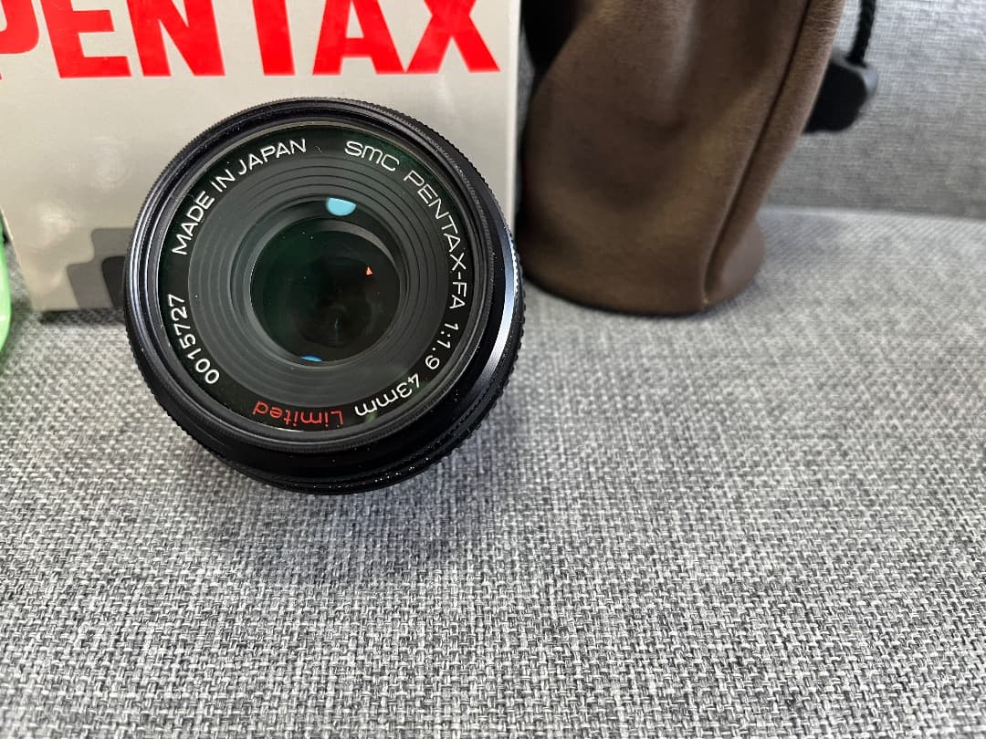 【ジャンク】PENTAX FA 43mm F1.9 Limitedレンズ