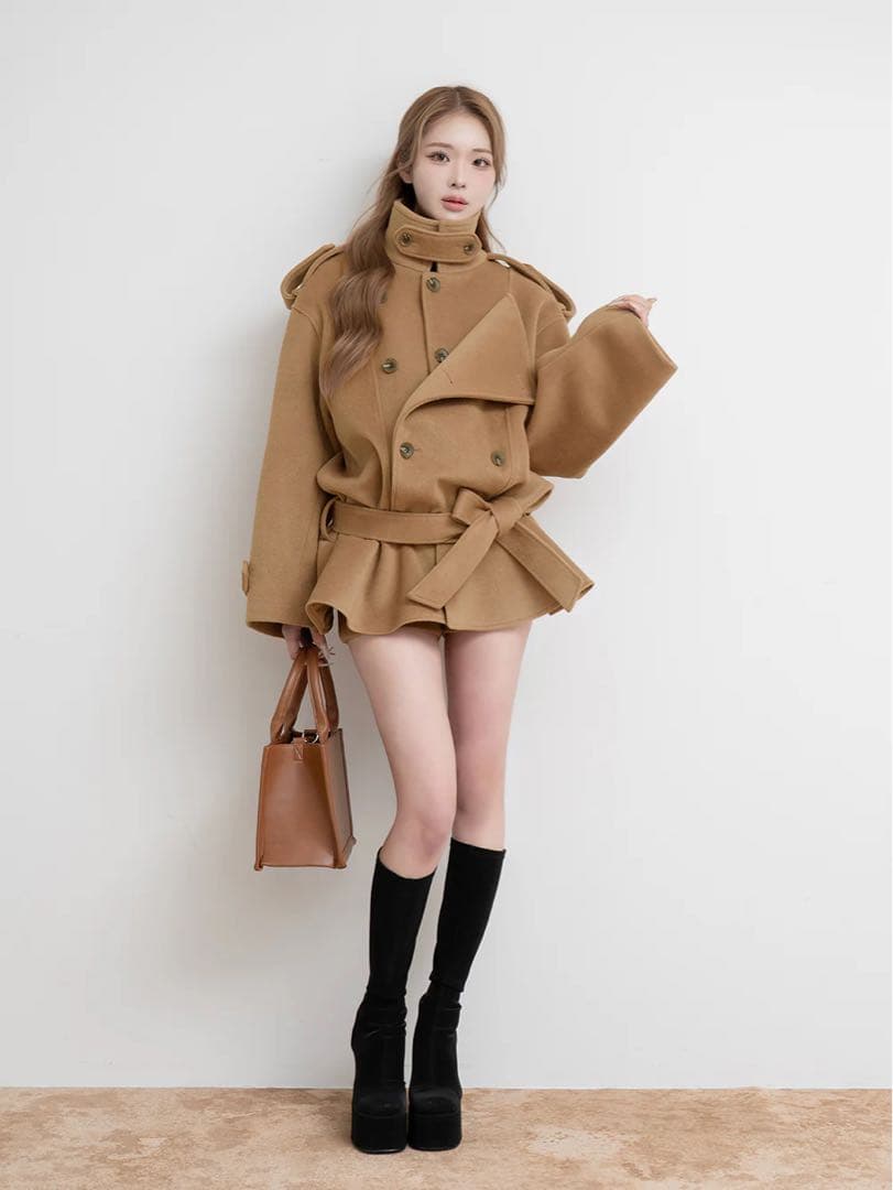 Darich ドロップショルダージャケットコート