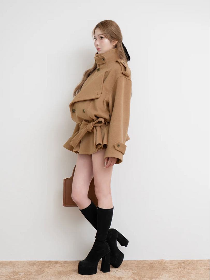 Darich ドロップショルダージャケットコート