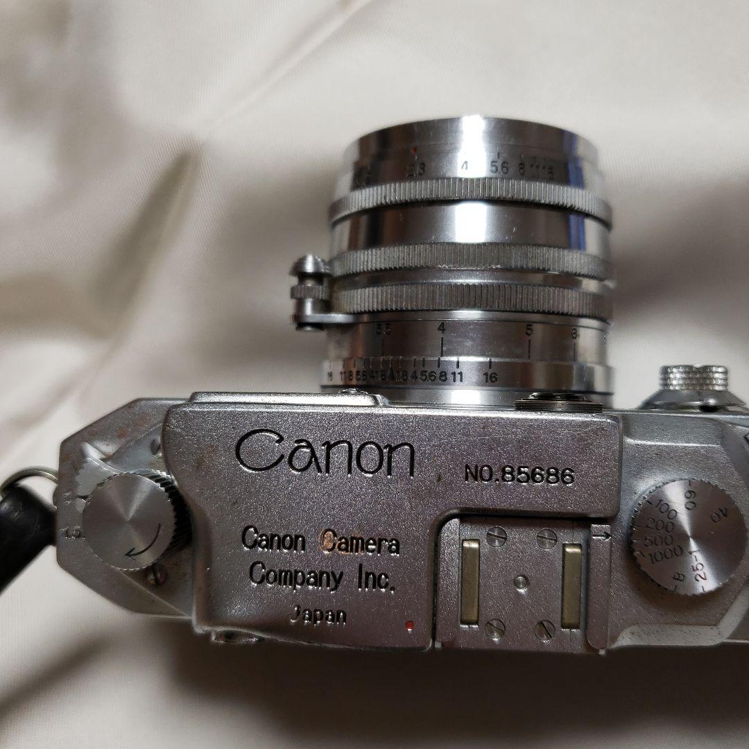 ジャンク　Canon　NO.85686 f:1.8 50mmヴィンテージレトロ
