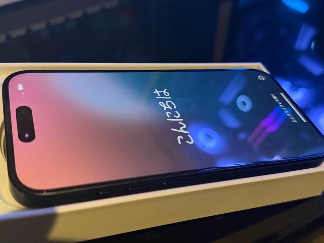 iPhone 15 Pro 256GB ブルーチタニウム