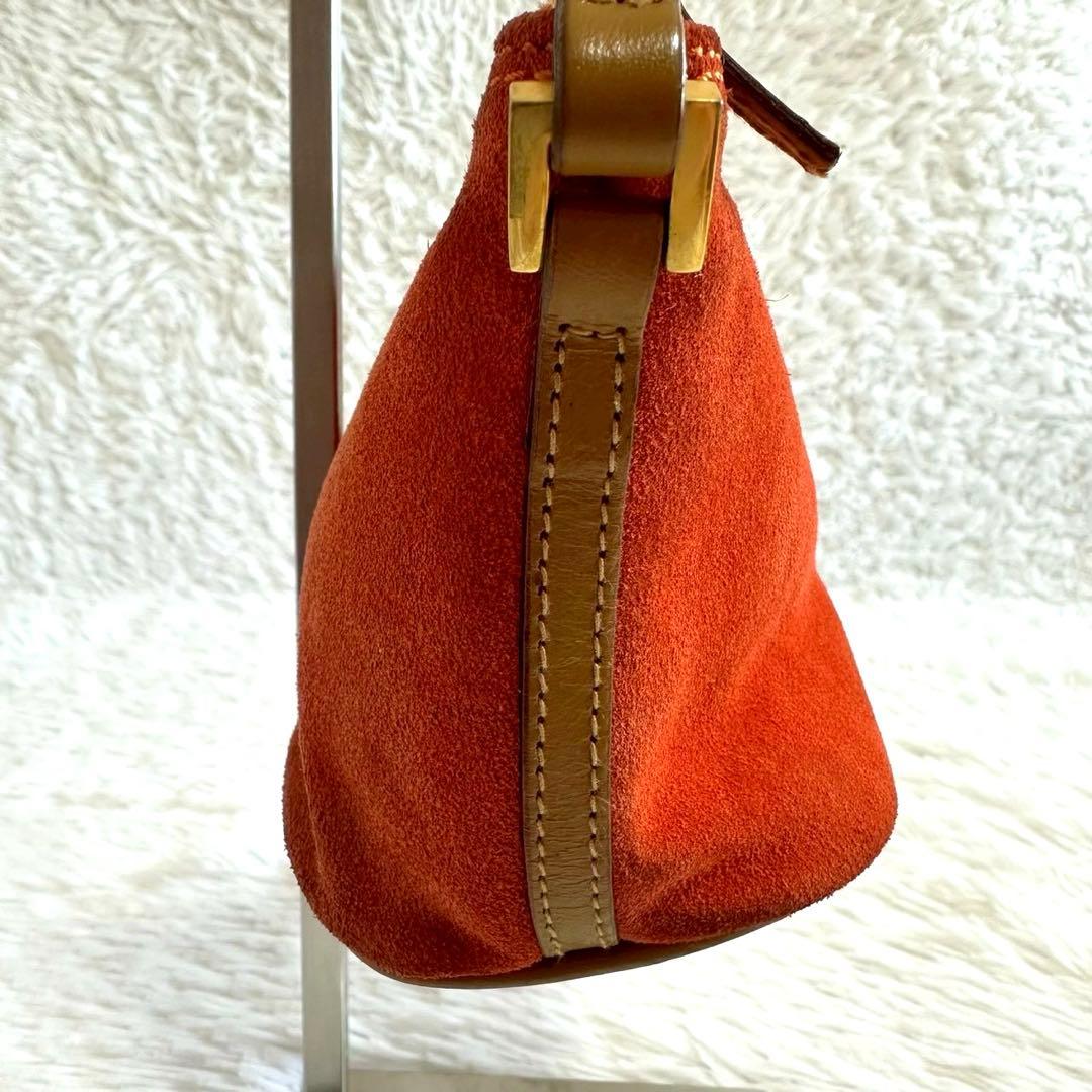 グッチ GGキャンバス アクセサリーポーチ ハンドバッグ ポーチ オレンジ