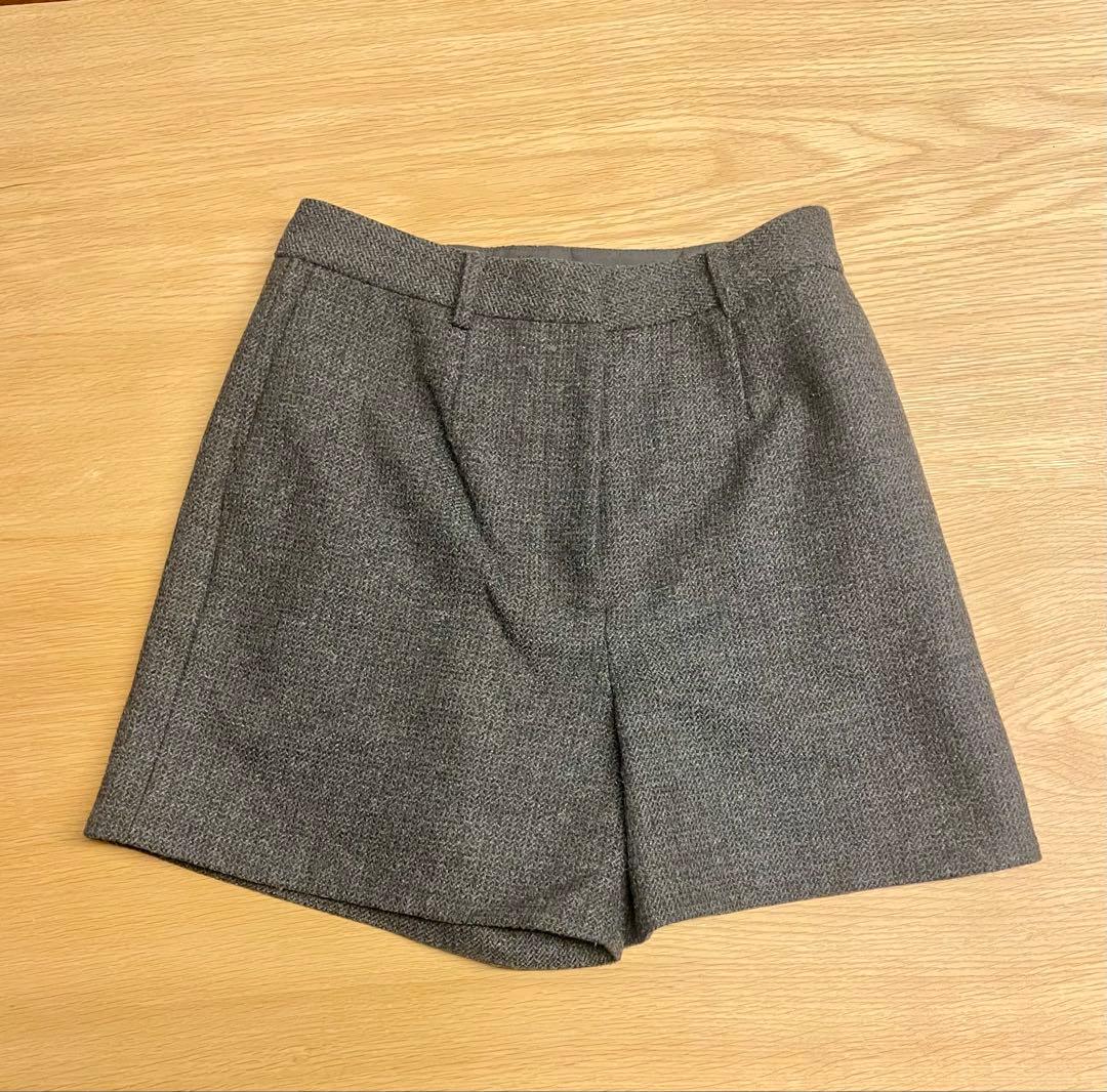 【新品未使用タグ付き】anuke Herringbone Short Pants