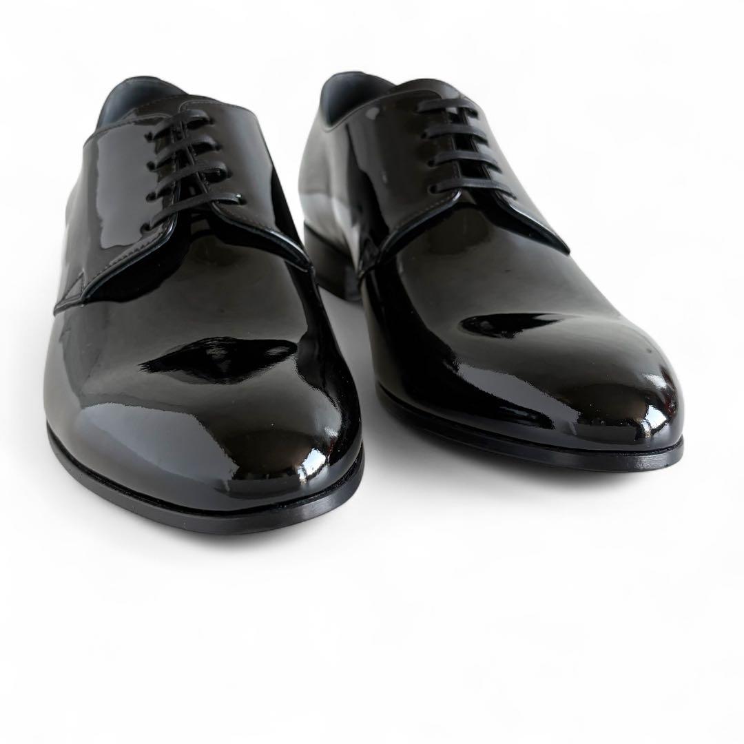 未使用 DIOR エナメルドレスシューズ 39.5 ブラック