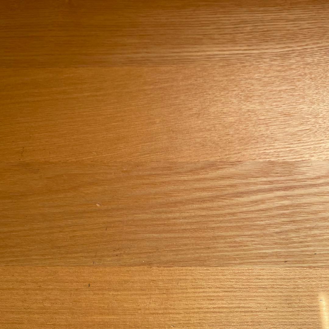 【廃盤】無印良品MUJI 学習机　セット キャビネット　キャスター付き　タモ材