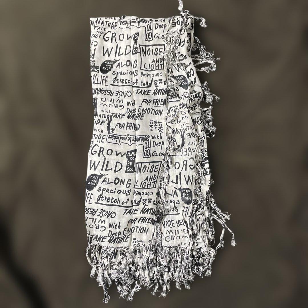 【たけさん専用】PPFM 神の服　手書き風デザイン ストール