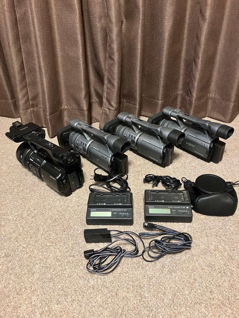 ソニー ビデオカメラ 4台まとめて