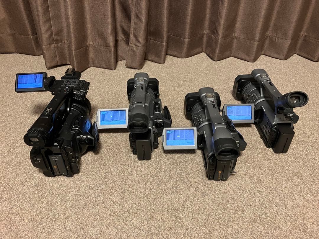 ソニー ビデオカメラ 4台まとめて