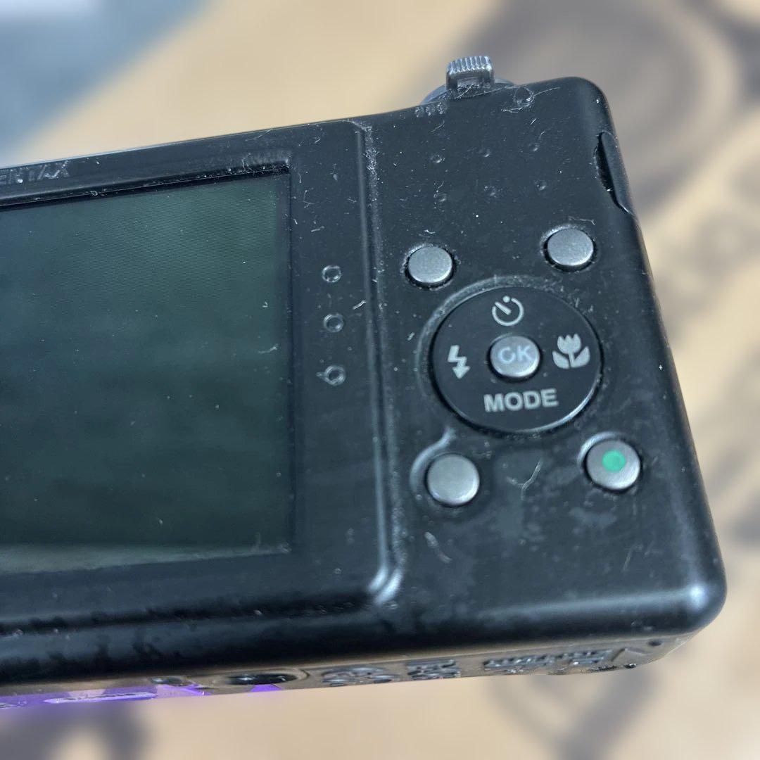 PENTAX Optio RZ10 パープル 本体　ややべたつき