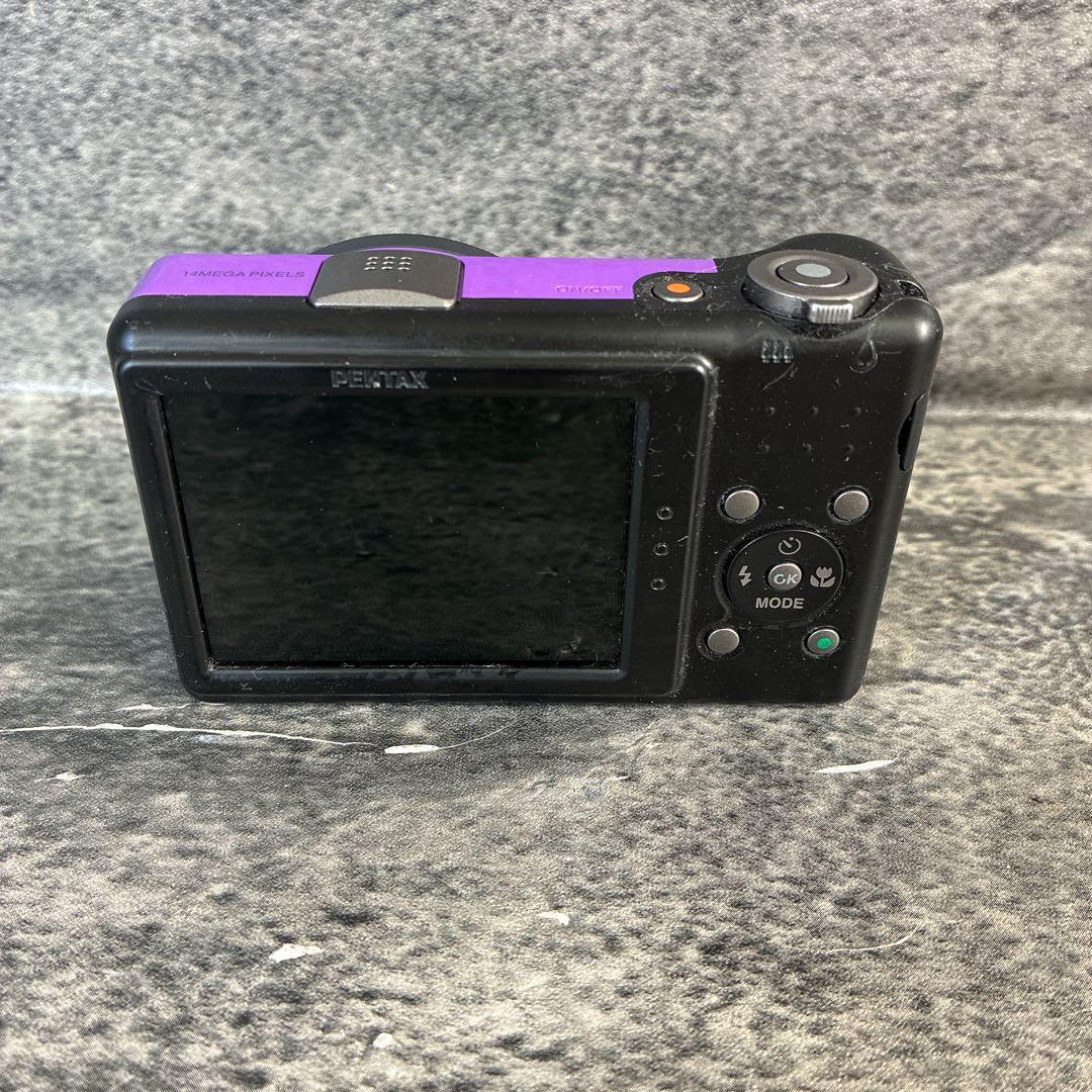 PENTAX Optio RZ10 パープル 本体　ややべたつき