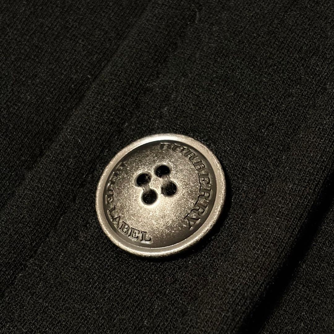 【極美品】バーバリーブルーレーベル ポンチョ ジャケット 38 ブラック