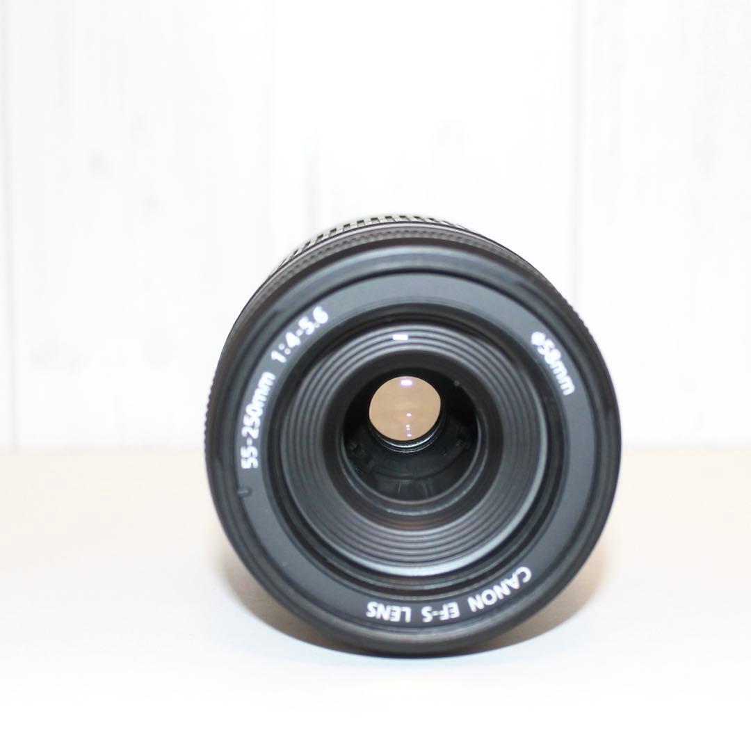 Canon 望遠レンズEF-S 55-250mm IS手ブレ補正　ズームレンズ