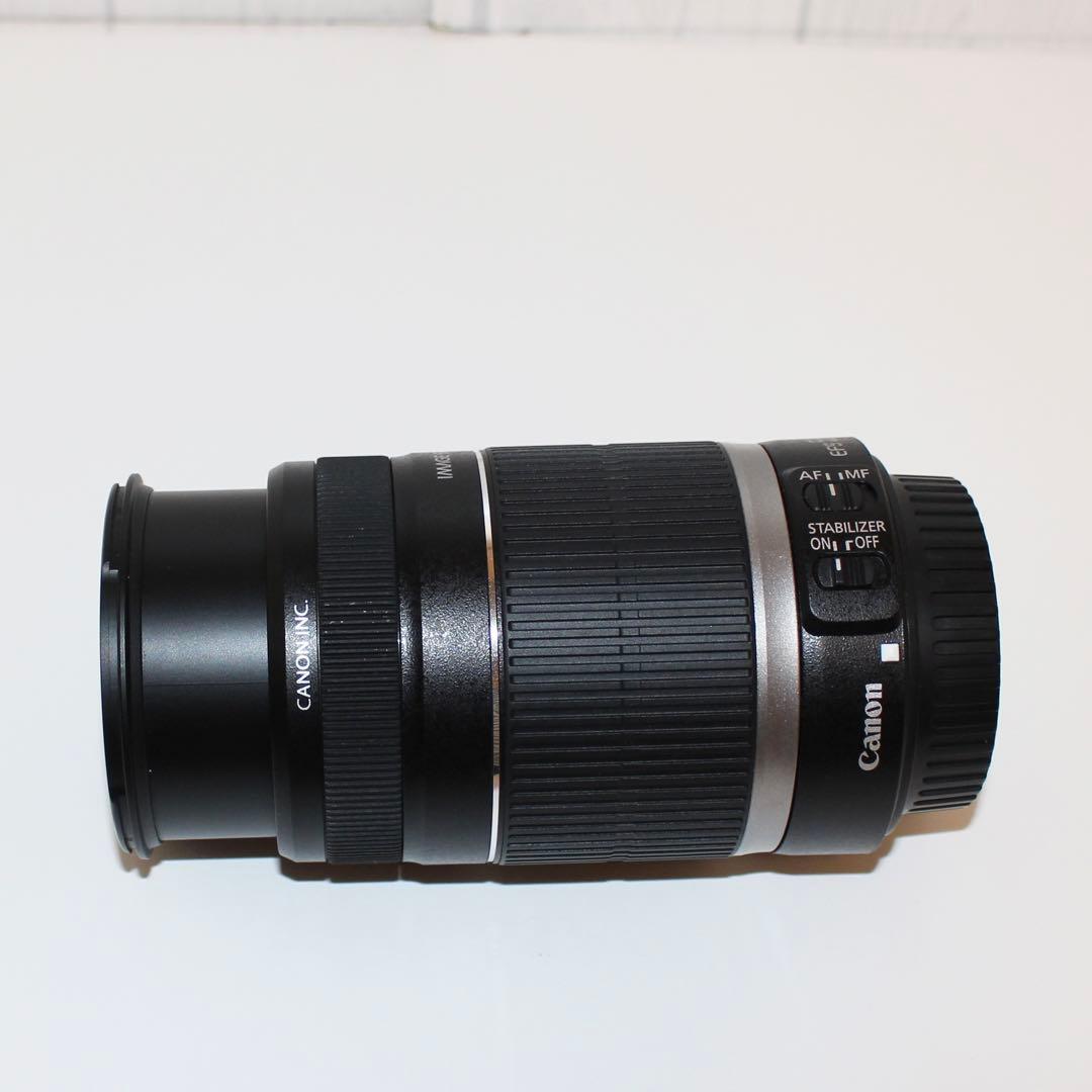 Canon 望遠レンズEF-S 55-250mm IS手ブレ補正　ズームレンズ