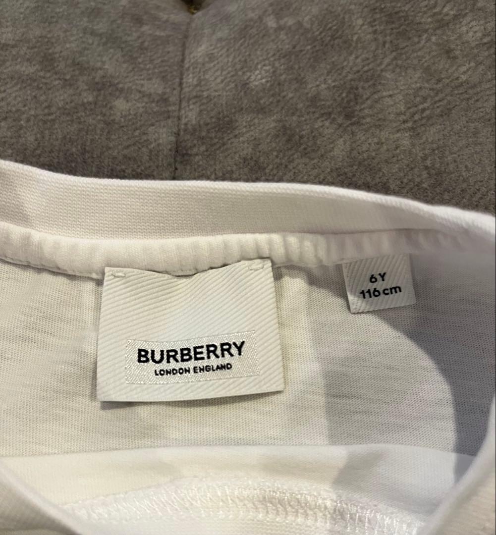 BURBERRY ロゴプリント Tシャツ 6Y