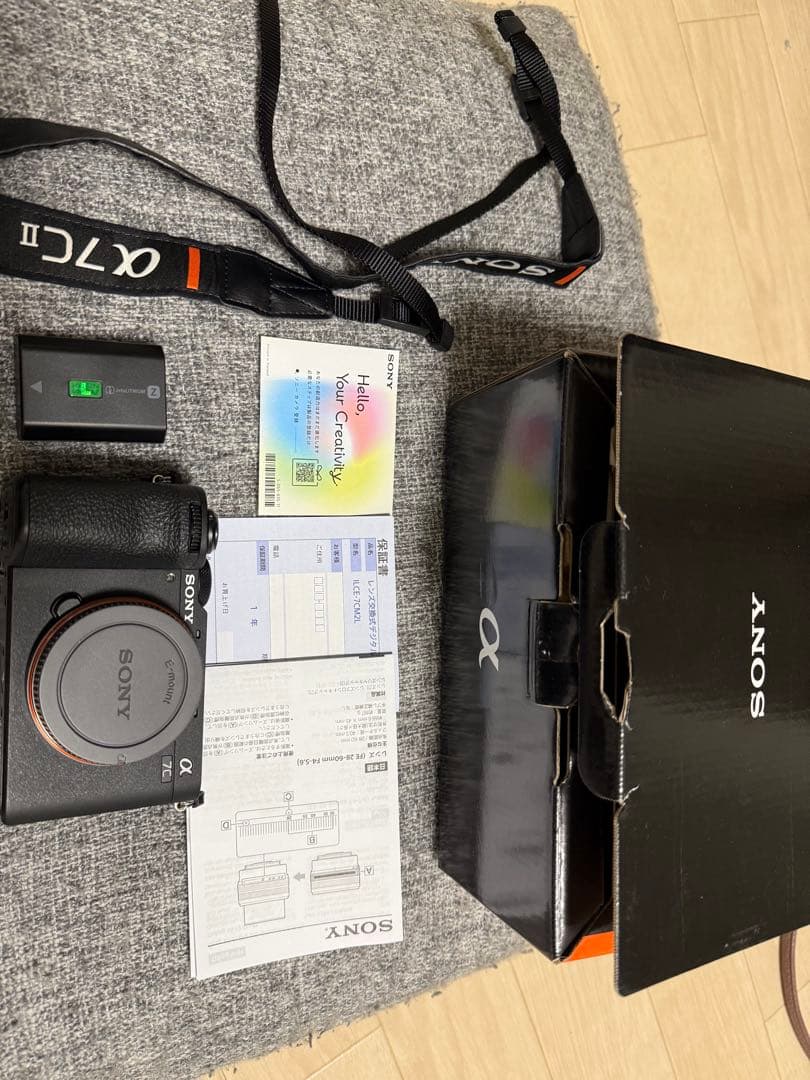 良品　SONY α7cⅡ デジタル一眼レフカメラ 本体のみ