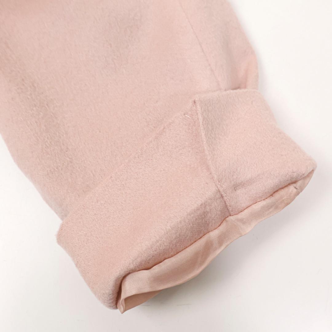 H4514◾️アクリス　３釦ジャケット　カシミア100％　極上の肌触り！