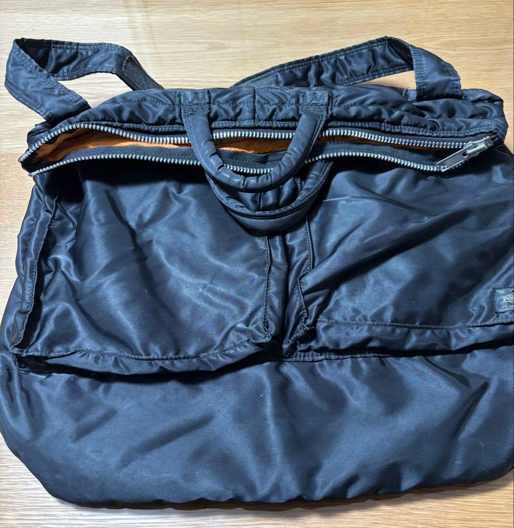 PORTER ポーター タンカー 2WAY ヘルメットバッグ トートショルダー黒