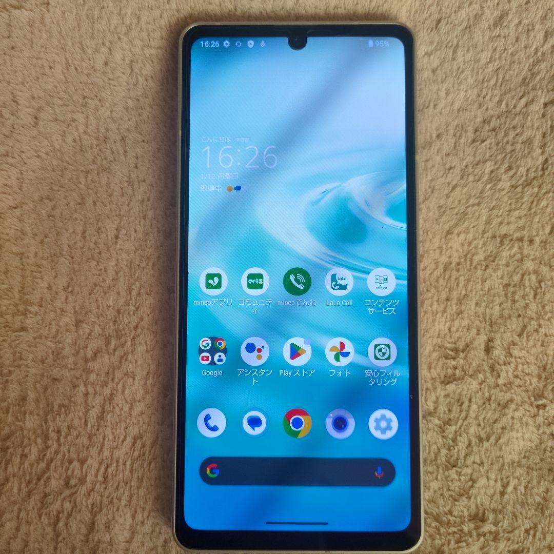 SHARP AQUOS sense6 シルバー スマートフォン本体