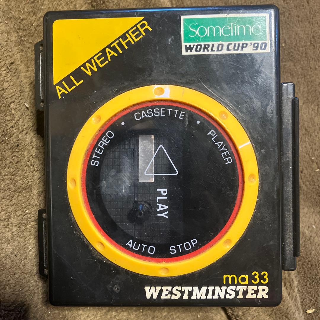WESTMINSTER ma33 カセットプレーヤー　ジャンク品