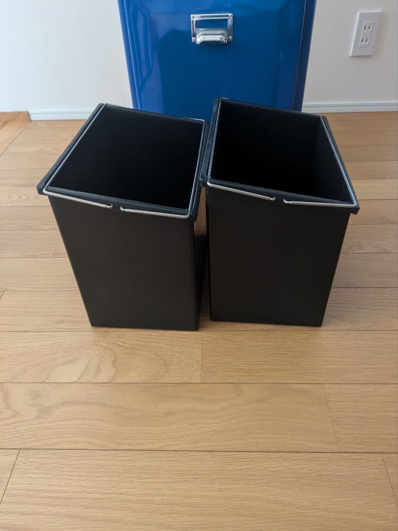 ダルトン トラッシュカン ダブル デッカー ゴミ箱 ブルー