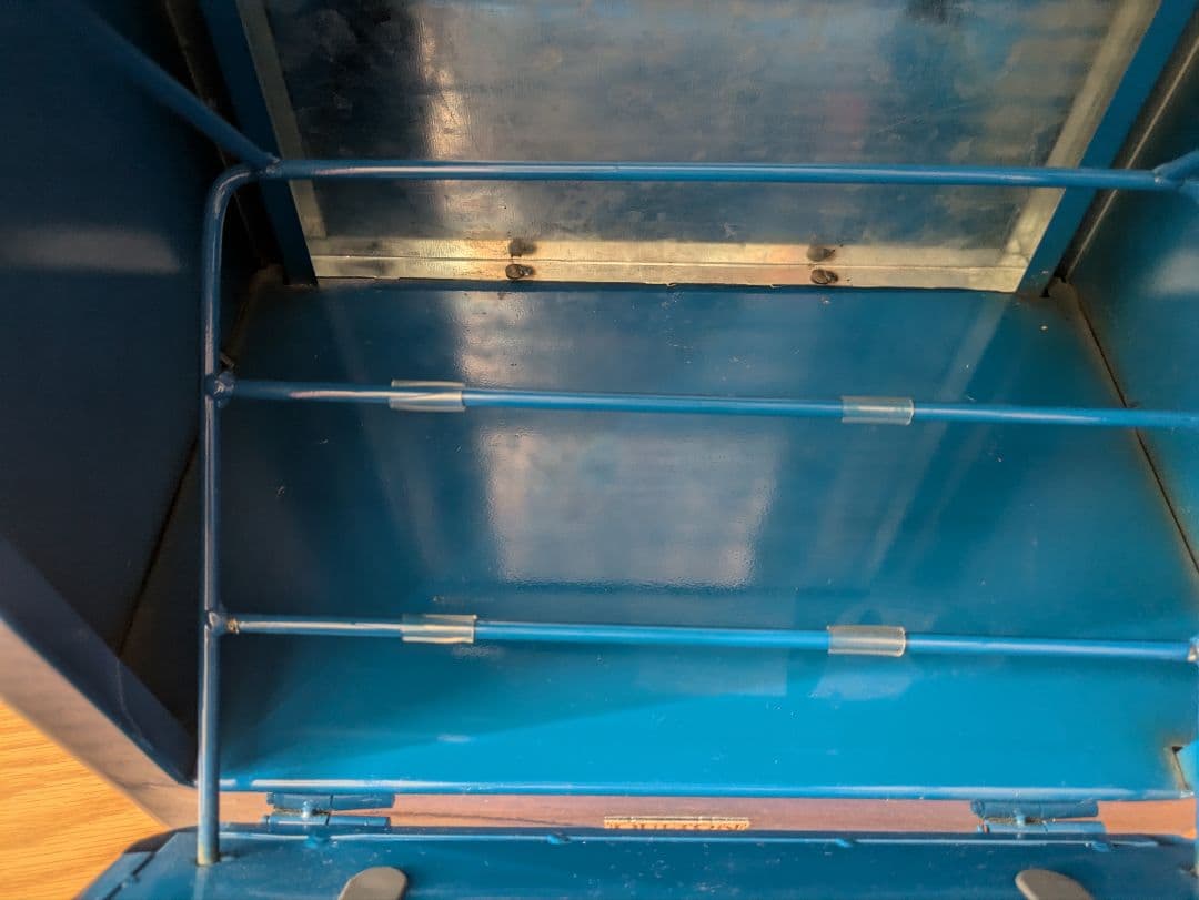 ダルトン トラッシュカン ダブル デッカー ゴミ箱 ブルー