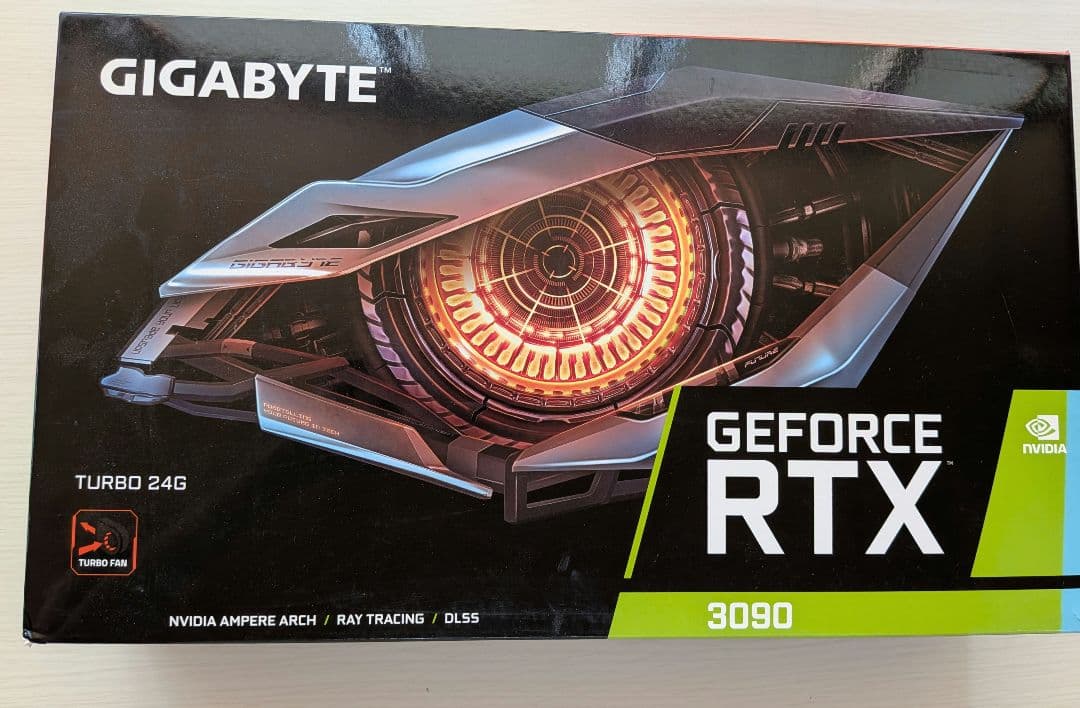 グラフィックボード・グラボ・ビデオカード GIGABYTE RTX 3090 Turbo Edition
