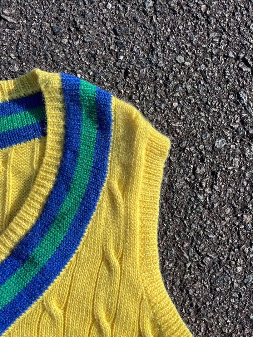 polo ralph lauren 90s Virgin wool ニット