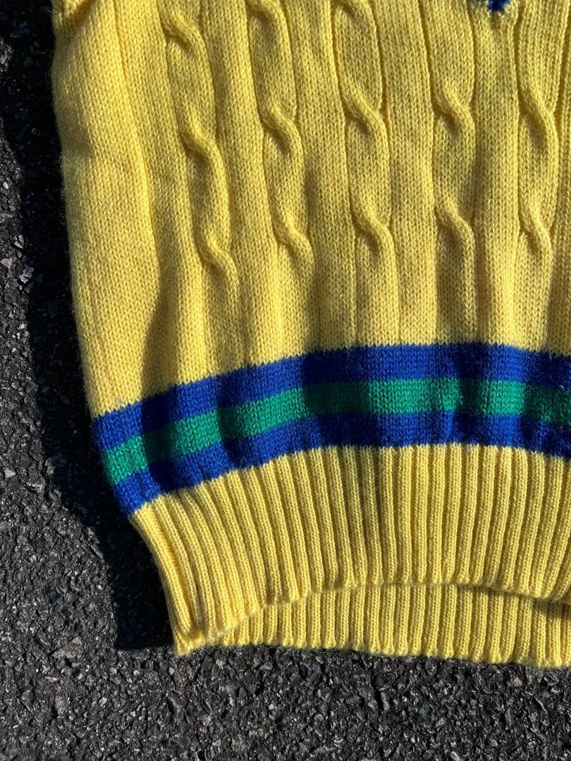 polo ralph lauren 90s Virgin wool ニット