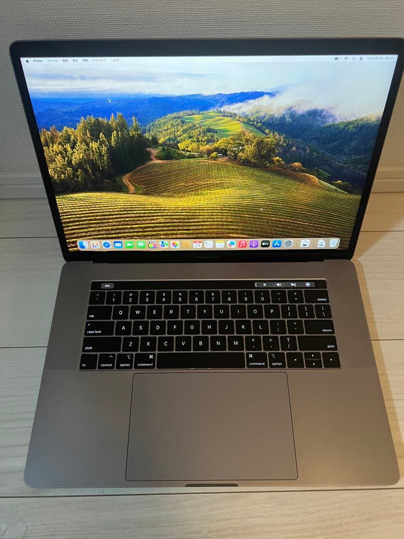 140回　MBP15インチi7/RAM32G/256GB USキー