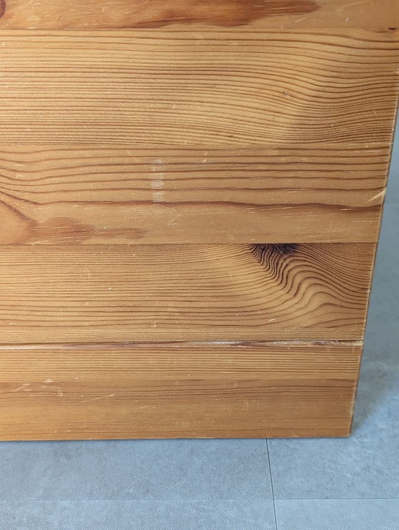 USED/無印良品 廃盤 パイン材 2段チェスト MUJI 北欧 デンマーク製