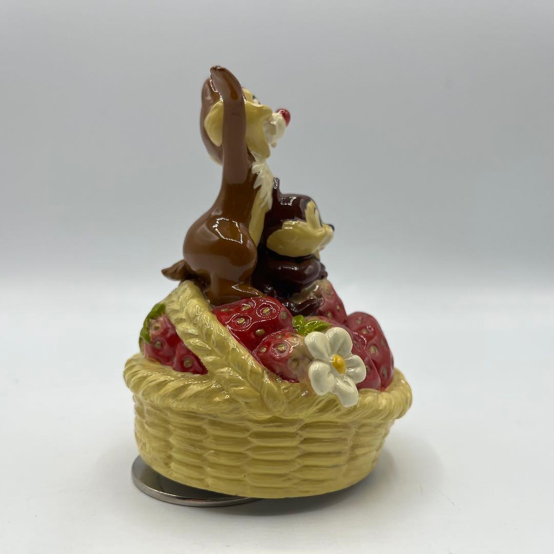 希少 加藤工芸 ミニオルゴール チップ & デール イッツアスモールワールド