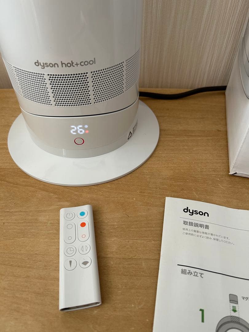 【美品】Dyson ダイソン Hot+Cool AM09 ホワイト【ほぼ未使用】