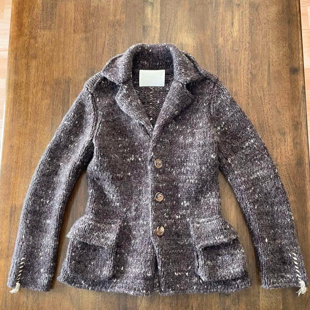 intoca 極太糸ざっくりカーディガン＊ジャケット